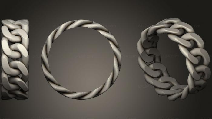 Ювелирные перстни и кольца (Кубинская равнина Размер10, JVLRP_0327) 3D модель для ЧПУ станка